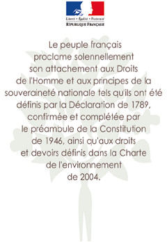 Charte de l'environnement