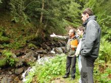 Passerelle de la Glère - première visite
